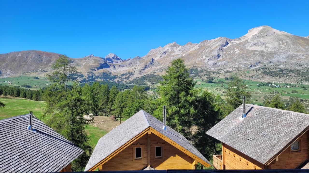 Chalet Aneloup Vue D'Exception A La Joue Du Loup Saint-Étienne-en-Dévoluy Exterior foto